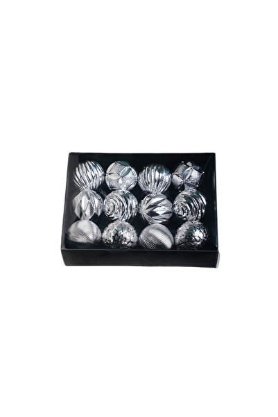 NO BRAND Christmas tree decorations Christmas balls 6 cm 12 pieces per pack; ...
