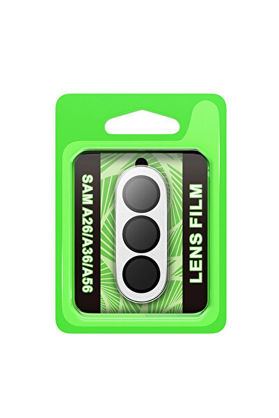 Samsung Galaxy A26 Raze Metal Kamera Lens - Gümüş