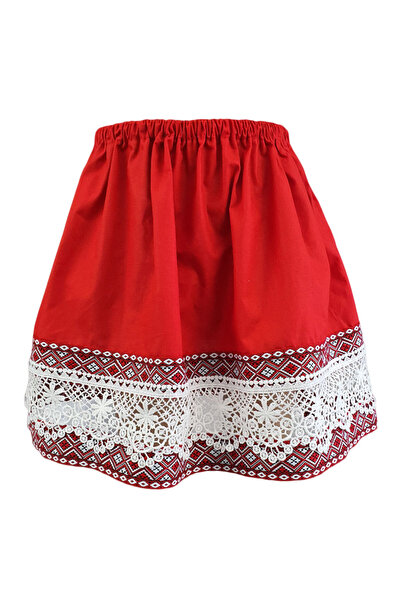 fantasialand Traditional costume for girls, 3 pieces, red color