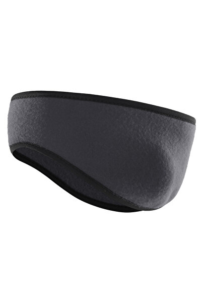NO BRAND Sports fleece headband with earplugs, suitable for outdoor sports su...