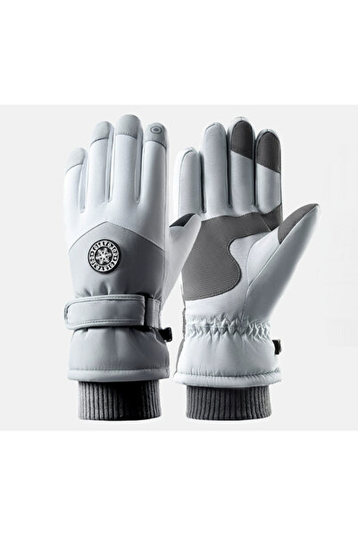 NO BRAND Three-piece set - knitted hat, scarf and gloves, warm and windproof,...