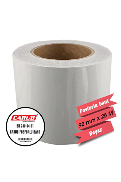 Muhtelif CARUB FOSFORLU BANT BEYAZ 9,2 CM X 25 MT