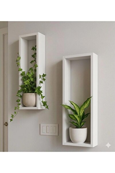 TRM1 TRM Duvar Rafı 2'li