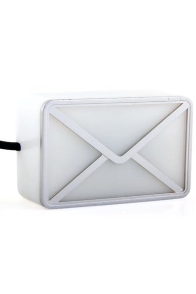 Generic Brand مصباح مكتبي لمراسلة البريد الإلكتروني مع منفذ USB