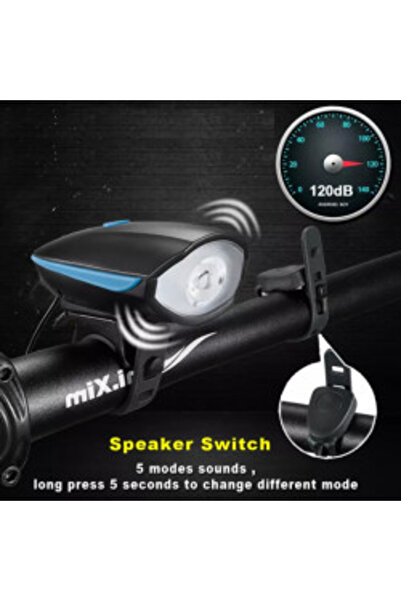 TAIWAN Bicycle headlight with built-in bell