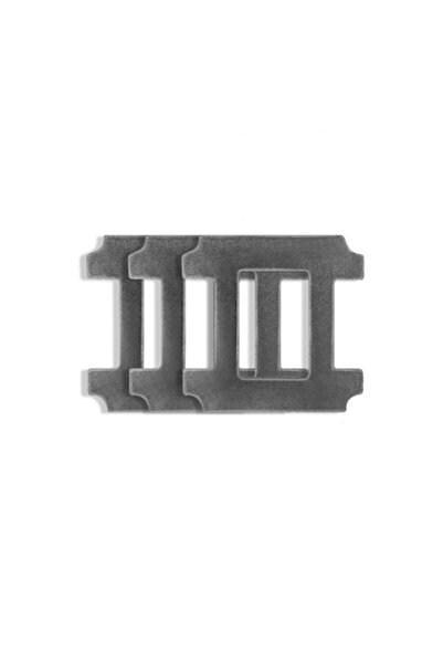 Abir Replacement mop cloths for WD9 window cleaning robot, set of 3, grey