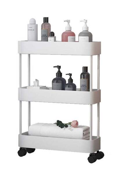 BLOOMING TIME رف ذو فجوة بثلاث طبقات، على شكل مخلب القط مجوف بدون تراكم للميا...