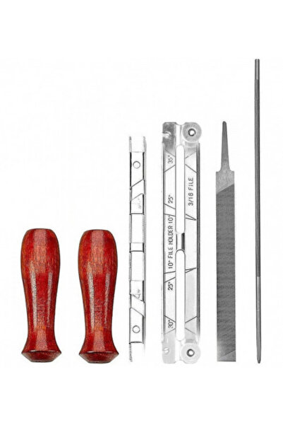 OEM 6-piece chainsaw chain sharpening set