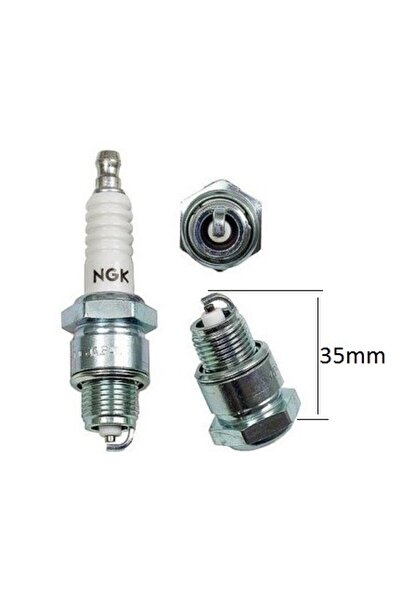 NGK Bujie cu cap scurt pentru motocicletă/scuter în 2 timpi