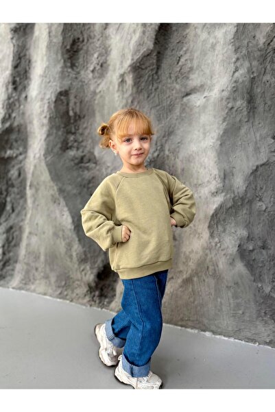 Tics oversized Ιδρώτας - πράσινο μούχλας