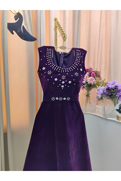 RYOUF STORE wool dress with embroidery