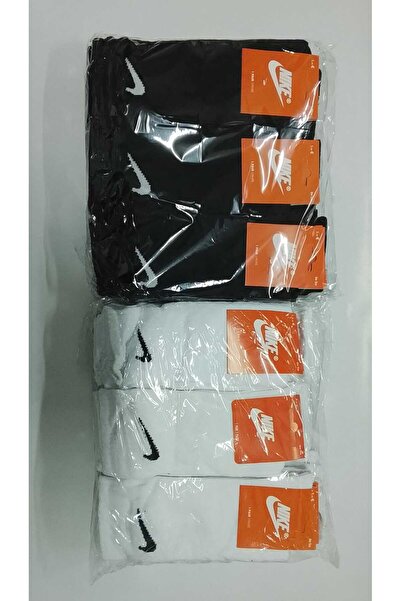 Nike Training Socks - Set of 24 (12 white; 12 black)