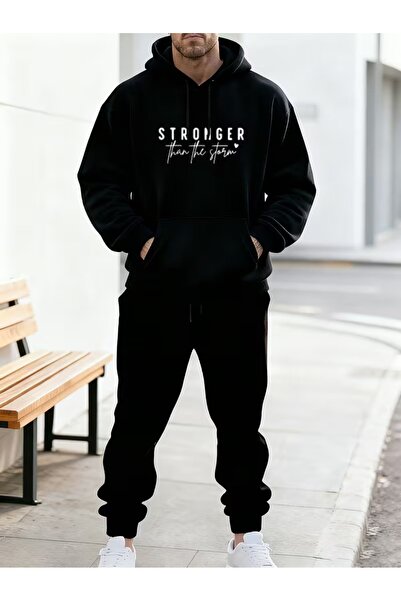 Flaubert -بدلة رياضية رجالية مطبوع 00 قصة فضفاضة - طقم من قطعتين