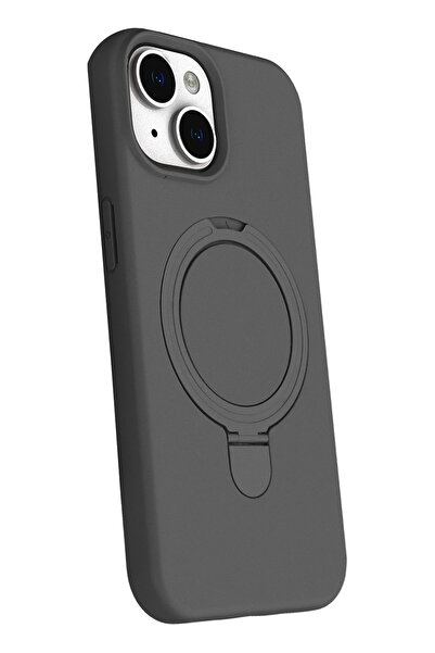 NewFace Nrzsnt Apple iPhone 14 Regal Magsafe Stand Cover - (101541) Titan Gray