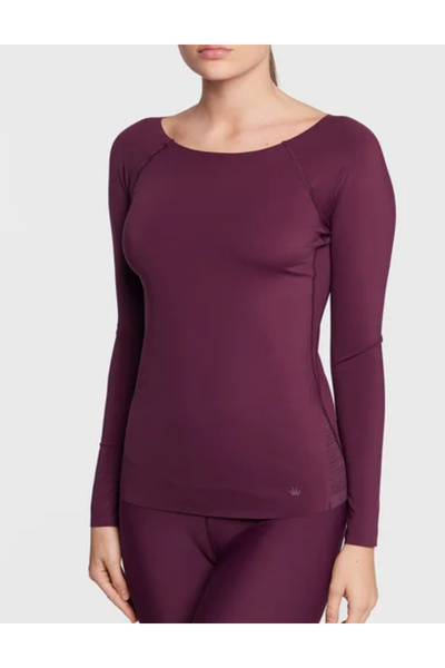 Triumph Blouse, Plum