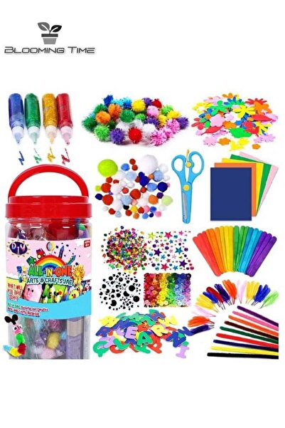 BLOOMING TIME DIY Twisting Stick Material Package Set Handmade Educational To...