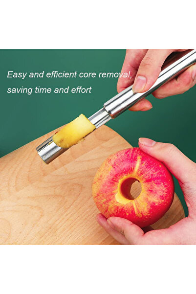 MaffStuff Stainless steel fruit corer 21 cm, ergonomic