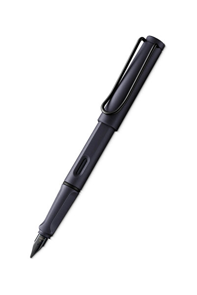 Lamy Safari Steel Black Dolma Kalem - EF Uç 0E2-SB-EF