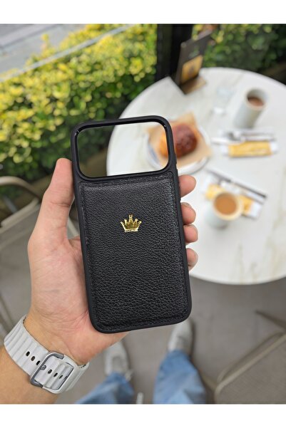 Visso leather İphone 17 PRO MAX Tam Uyumlu Hakiki Deri Premum Silikon İsme Öz...