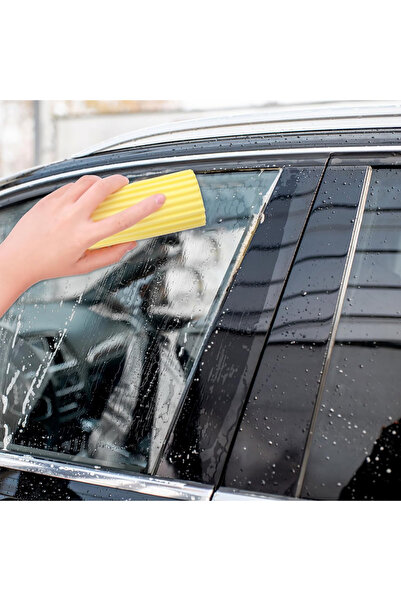 MaffStuff Universal magic sponge yellow for cleaning, 10.5 x 5.5 x 4.5 cm