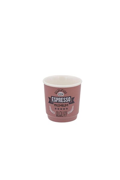 ÇIRPAN EV Somon Printed Espresso Cup 90ml