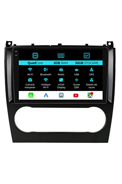 NavStore Navigatie Mercedes C-Class W203 CLK W209 (2005 - 2009), 9Inch, 2Gb R...