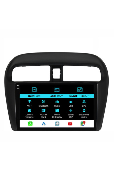 NavStore Navigație Mitsubishi Attrage | Mirage | Space Star (2012-2024), 2K, ...