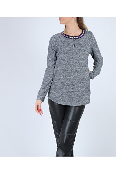 fransa Blouse, Gray