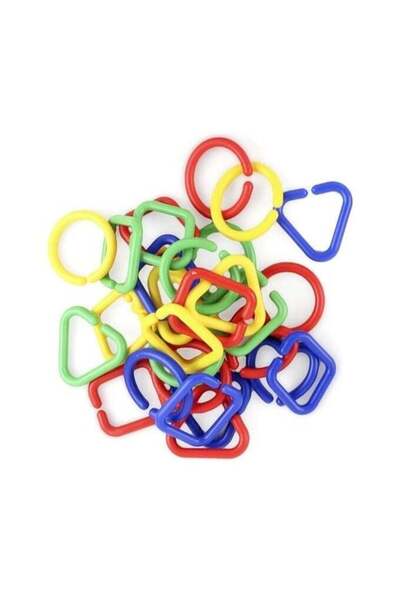 Generic 1 Pack Of 72 Assembled Ring Toys - Assembled At Will, Educational Kids Toy