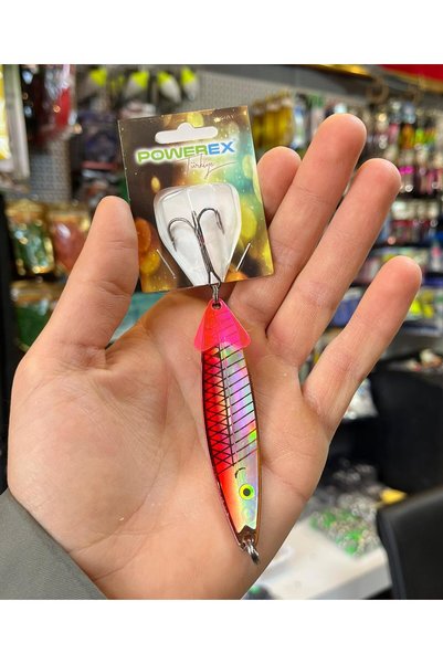 ONURAVBAYİİ Powerex Striker X Lüfer Palamut Turna Çinekop 25gr. 8,7 cm. 7502 Metal Kaşık