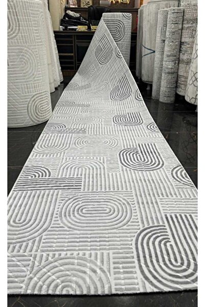 Nesrin KESME YOLLUK KAYMAZ TABAN GRİ ŞEKİLLİ