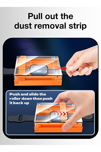 Glassology 42mm Smartwatch Screen Protector with Precision Installer Kit