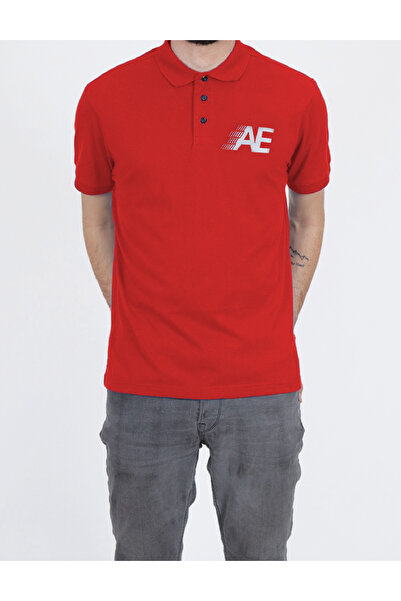 AMERICAN EAGLE Oversized T-shirt, Red