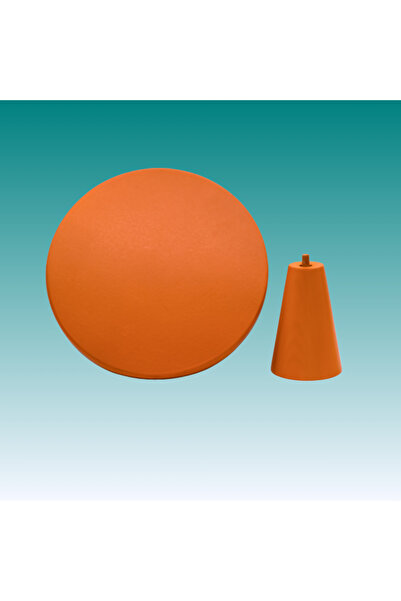 na neşeli ahşap 23cm Orange Cake Display Stand Birthday Cake Display Pedestal Decor Wooden Cake Stand