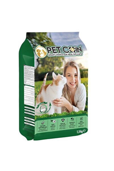 Petcoin cat food for Adult Cat Chicken - 1.5 Kg