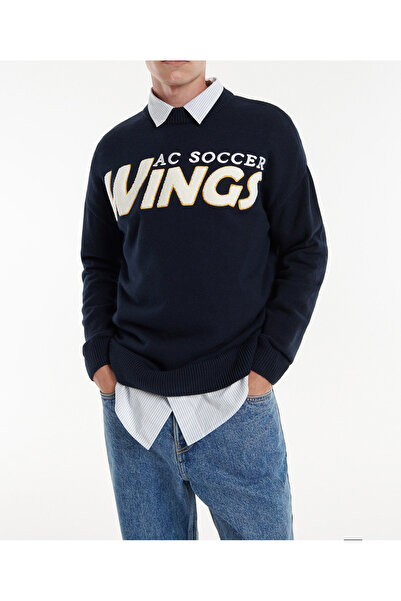 Reserved Sweater, Navy blue