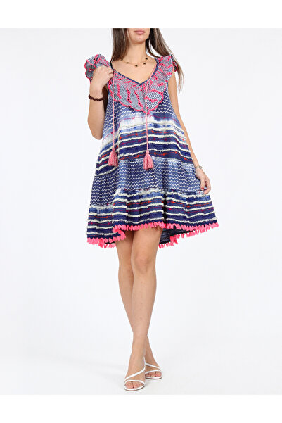 Savage Culture Rochie scurta, Albastru