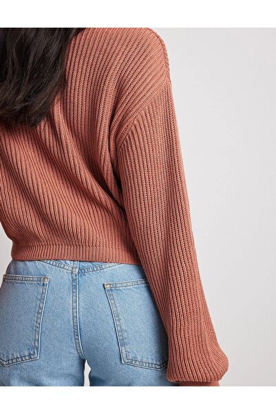 NA-KD Cardigan, Roz Pudra