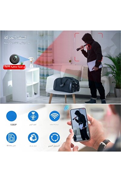 Electronic SPY Lamp Base Camera 1080P – Hidden, Night Vision for Lemon Mint Market (Refresher)