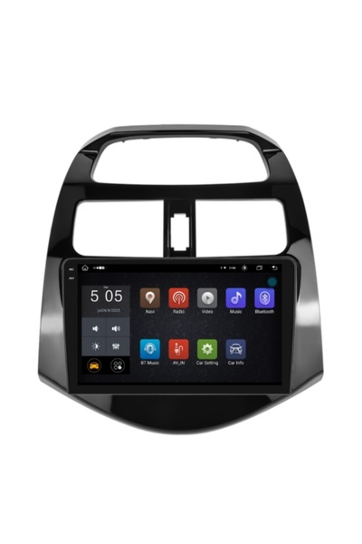 Piloton Dedicated Navigation for Chevrolet Spark (2009-2015) 2K, 8 GB RAM, 256 GB, Octa-Core