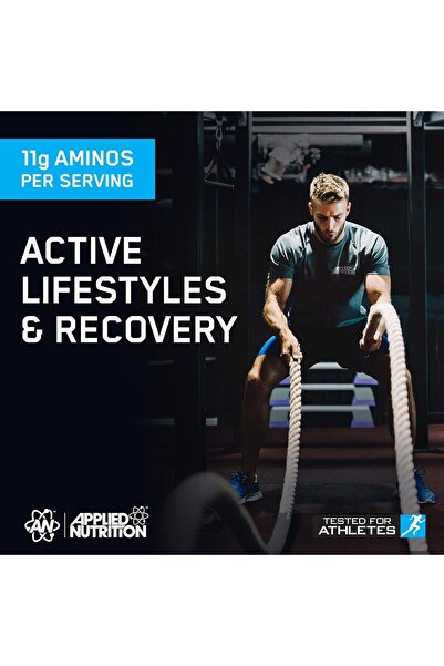 applied nutrition Amino Fuel EAA, Raspberry Mojito, 30 Servings, 11g of Aminos Per Serving