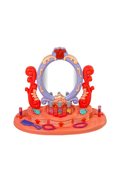 Bebelul Masa de machiaj pentru copii cu oglinda lumini si sunete