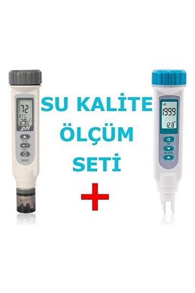Az Su Kalitesi Ölçüm Cihazı Seti (8361 Iletkenlik + 8685 Ph)