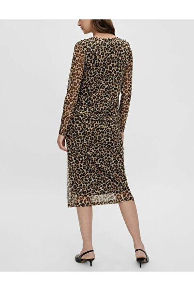 MAMALICIOUS Medium dress, Animal Print