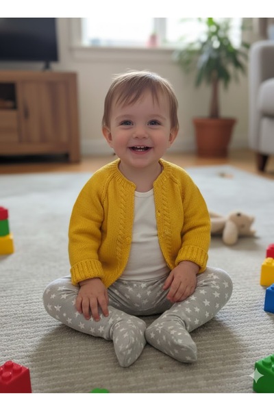 ruhaay Bebek el yapımı örgü hırka ve yelek