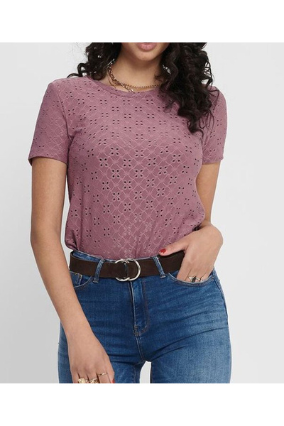 Jacqueline De Yong Blouse, Dark powder pink