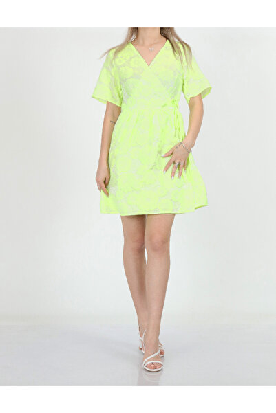 PIECES Short dress, Green