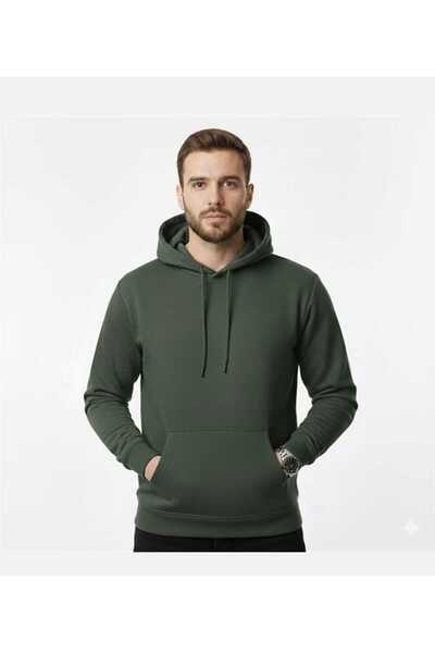 Plus Scorpion Men's sweatshirt without zipper, with hood