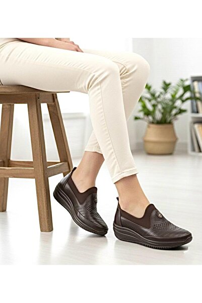 MİRATERLİK ORTOPEDİK TERLİK VE AYAKKABI Mira Orthopedic Women's Leather Shoes...