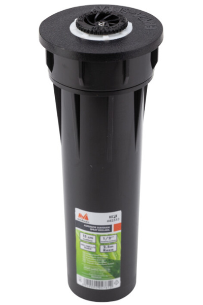 Evotools Ρυθμιζόμενο υπόγειο ψεκαστήρα - Διάμετρος σπειρώματος 1/2 ίντσα Ακτί...